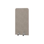 Перегородка акустическая прямая Everprof EVO Acoustic на роликовых опорах 800х28х1500 Ткань Kiton 04