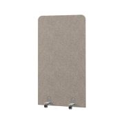 Перегородка акустическая прямая Everprof EVO Acoustic на роликовых опорах 1000х28х1800 Ткань Kiton 04