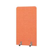 Перегородка акустическая прямая Everprof EVO Acoustic на роликовых опорах 1000х28х1800 Ткань Romeo 08