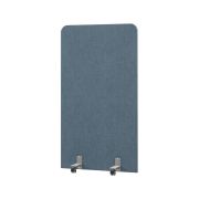 Перегородка акустическая прямая Everprof EVO Acoustic на роликовых опорах 1000х28х1800 Ткань Romeo 10