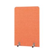 Перегородка акустическая прямая Everprof EVO Acoustic на роликовых опорах 1200х28х1800 Ткань Romeo 08