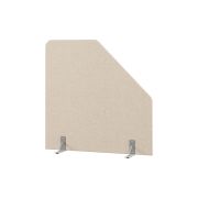 Перегородка акустическая со скосом Everprof EVO Acoustic на опорах 1400х28х1400 Ткань Kiton 01