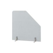 Перегородка акустическая со скосом Everprof EVO Acoustic на опорах 1400х28х1400 Ткань Romeo 13