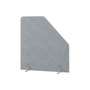 Перегородка акустическая со скосом Everprof EVO Acoustic на опорах 1400х28х1500 Ткань Kiton 06