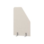 Перегородка акустическая со скосом Everprof EVO Acoustic на опорах 1000х28х1600 Ткань Romeo 02