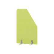 Перегородка акустическая со скосом Everprof EVO Acoustic на опорах 1000х28х1600 Ткань Romeo 07