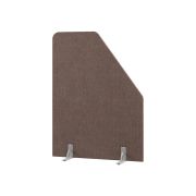 Перегородка акустическая со скосом Everprof EVO Acoustic на опорах 1200х28х1600 Ткань Romeo 04