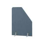 Перегородка акустическая со скосом Everprof EVO Acoustic на опорах 1200х28х1600 Ткань Romeo 10