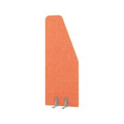 Перегородка акустическая со скосом Everprof EVO Acoustic на опорах 700х28х1800 Ткань Romeo 08