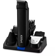 Триммер 4 в 1 KITFORT КТ-3140-3, 6 насадок, 20 установок длины 0,5-20 мм, беспроводной, черный
