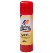 Клей-карандаш ЛУЧ «Школа творчества», 36 г, PVP основа, 29С 1738-08