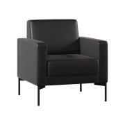 Кресло Everprof Gamma Экокожа Черный