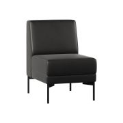 Модуль Everprof Gamma одноместный Экокожа Черный