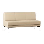 Модуль Everprof Gamma трехместный Экокожа Бежевый