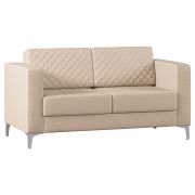 Диван Everprof Aston двухместный Экокожа Бежевый