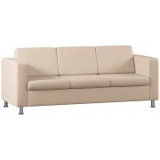 Диван Everprof Felix трехместный Экокожа Бежевый