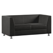 Диван Everprof Monro двухместный Экокожа Черный