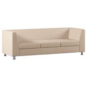 Диван Everprof Monro трехместный Экокожа Бежевый