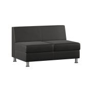 Модуль Everprof Monro двухместный Экокожа Черный