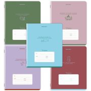 Тетрадь 12л. BRAUBERG клетка, обложка картон, PHRASES, 107777