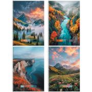 Тетрадь А4 96 л. STAFF College гребень, клетка, офсет №2 ЭКОНОМ, обложка картон, ПРИРОДА, 405619