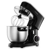 Миксер планетарный KITFORT КТ-3080, 1400Вт, 6 скоростей, 3 насадки, чаша 7л,
