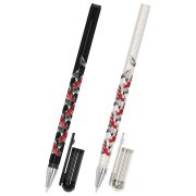 Ручка шариковая с принтом FUNSTER (ФАНСТЕР) STICK «FISH KOI», СИНЯЯ, SOFT TOUCH покрытие, узел 0,7 мм, линия письма 0,35 мм, 144388