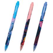 Ручка шариковая автоматическая с принтом FUNSTER (ФАНСТЕР) «ANIME», корпус soft-touch, СИНЯЯ, узел 0,7 мм, линия письма 0,35 мм, 144406