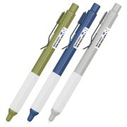 Ручка шариковая автоматическая с грипом BRAUBERG «ASSISTANT», СИНЯЯ, пишущий узел 0,5 мм, линия письма 0,35 мм, 144465