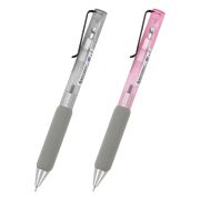 Ручка шариковая автоматическая С УЛЬТРАМЯГКИМ ГРИПОМ BRAUBERG «MAXI SOFT», СИНЯЯ, пишущий узел 0,5 мм, линия письма 0,35 мм, 144466