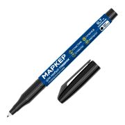 Маркер для любых гладких поверхностей, пленок, стекла, металла, ЧЕРНЫЙ OHP-70, строительный, наконечник 0,7 мм, RABBITEX (РАББИТЕКС), 152658