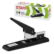 Степлер МОЩНЫЙ №24/6-23/13 металлический STAFF «Manager», до 70 листов, черный, 227663