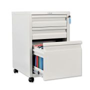 Тумба металлическая ПРАКТИК «ВА4-65/3 (АР-2)», 655х420х494 мм, для 50 подвесных папок+документы