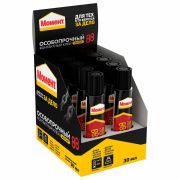 Клей универсальный МОМЕНТ-88, 30 мл, особопрочный, в шоу-боксе, 1139012