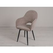 Стул-кресло Велюр поворотный Леон (02) Даллас Кашемир-Черный