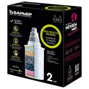 Сменная кассета БАРЬЕР «Жесткость Железо», КОМПЛЕКТ 2 шт., ресурс 2х350 л, К302Р00