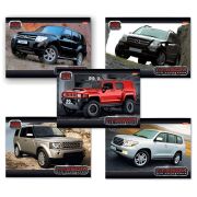 Альбом для рисования, А4, 20 листов, обложка картон, HATBER, 205х290 мм, «Внедорожники», 20А4В, A28162