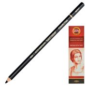 Карандаш угольный KOH-I-NOOR, 1 шт., «Gioconda», корпус черный, средняя твердость, 3,8 мм, 8810002001KS