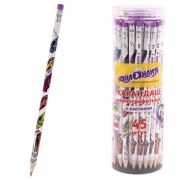 Карандаш чернографитный ЮНЛАНДИЯ «МАШИНКИ», 1 шт., HB, с ластиком, корпус с печатью, 181781