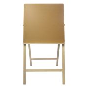 Мольберт напольный BRAUBERG ART CLASSIC «Хлопушка», планшет 60x60см, в собр.виде 60x120x5см, 190659