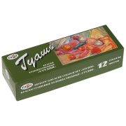 Гуашь художественная ГАММА «Студия», 12 цветов по 40 мл, картонная упаковка, 221029