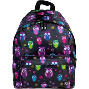 Рюкзак BRAUBERG СИТИ-ФОРМАТ универсальный, «Owls», черный, 41х32х14 см, 225361