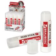 Клей-карандаш BRAUBERG «Crystal», 25 г, прозрачный, 227968, PVP