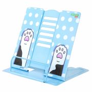 Подставка для книг и учебников BRAUBERG KIDS «Lil Paws», регулируемый угол наклона, металл, 238053