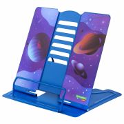 Подставка для книг и учебников BRAUBERG KIDS «Outer Space» регулируемый угол наклона, металл, 238055