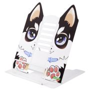 Подставка для книг и учебников фигурная BRAUBERG KIDS «Puppy», регулируемый угол наклона, металл, 238058