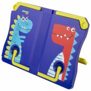 Подставка для книг и учебников BRAUBERG KIDS «Dinosaurs», регулируемый угол наклона, ABS-пластик, 238060