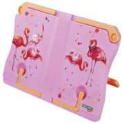 Подставка для книг и учебников BRAUBERG KIDS «Flamingo», регулируемый наклон, ABS-пластик, 238061