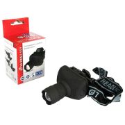 Фонарь налобный ULTRAFLASH 1Вт LED, ZOOM, 3 режима, питание 3хААА (не в комплекте), LED5354
