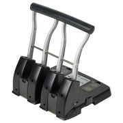 Дырокол на 4 отверстия металлический МОЩНЫЙ BRAUBERG «Heavy Duty Extra», до 150 л., 270555